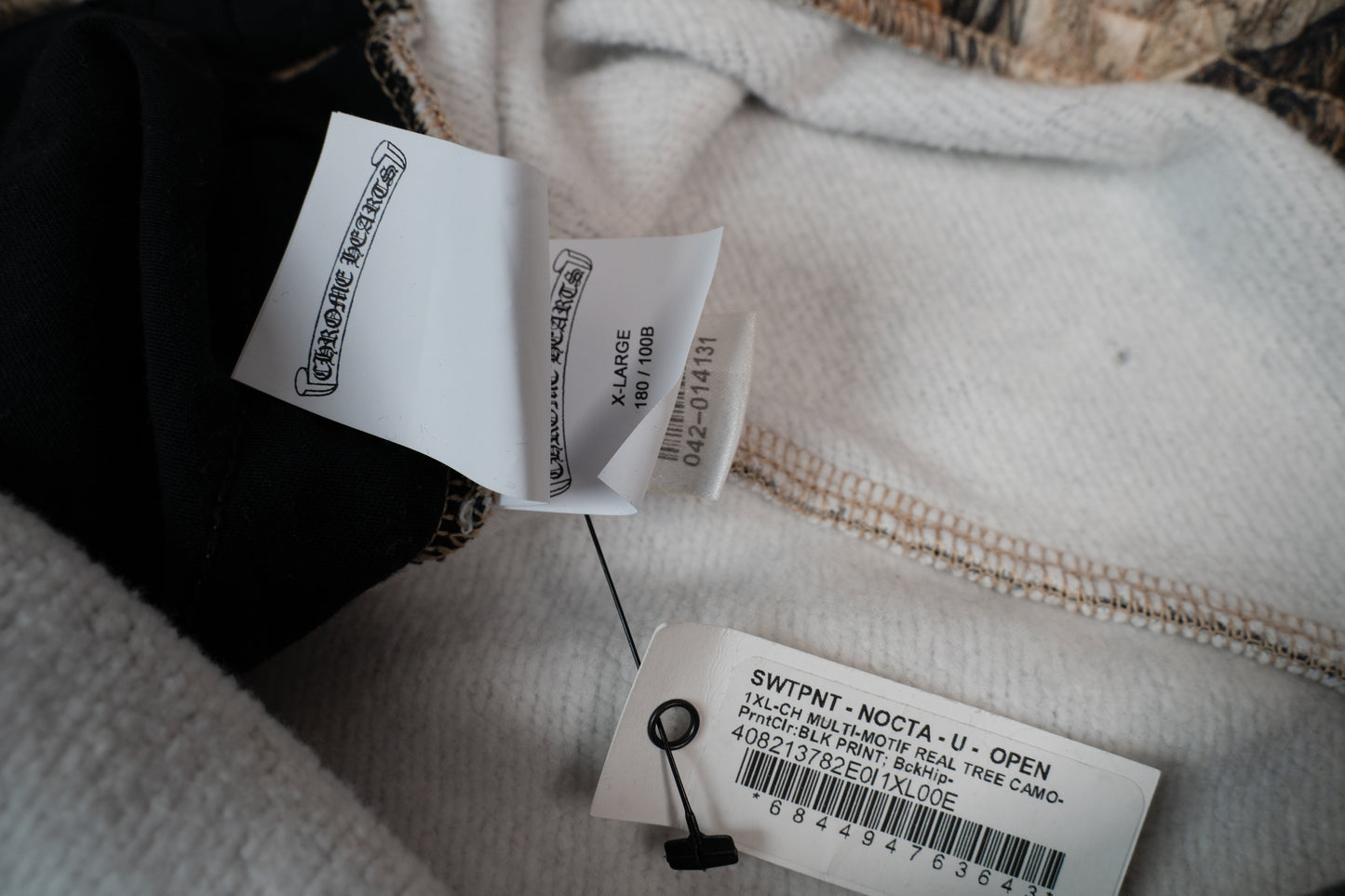 Drake Nocta x Chrome Hearts Black Cross Patch Sweatpants