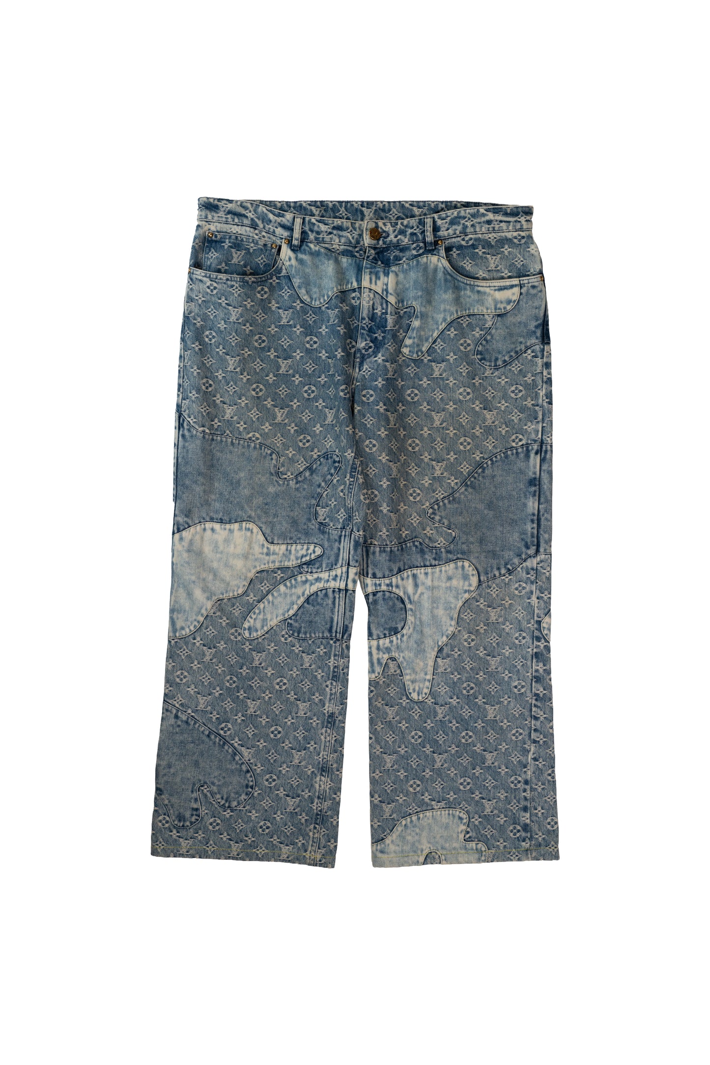 Nigo Monogram Patchwork Jeans
