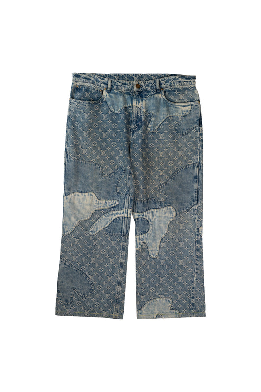 Nigo Monogram Patchwork Jeans