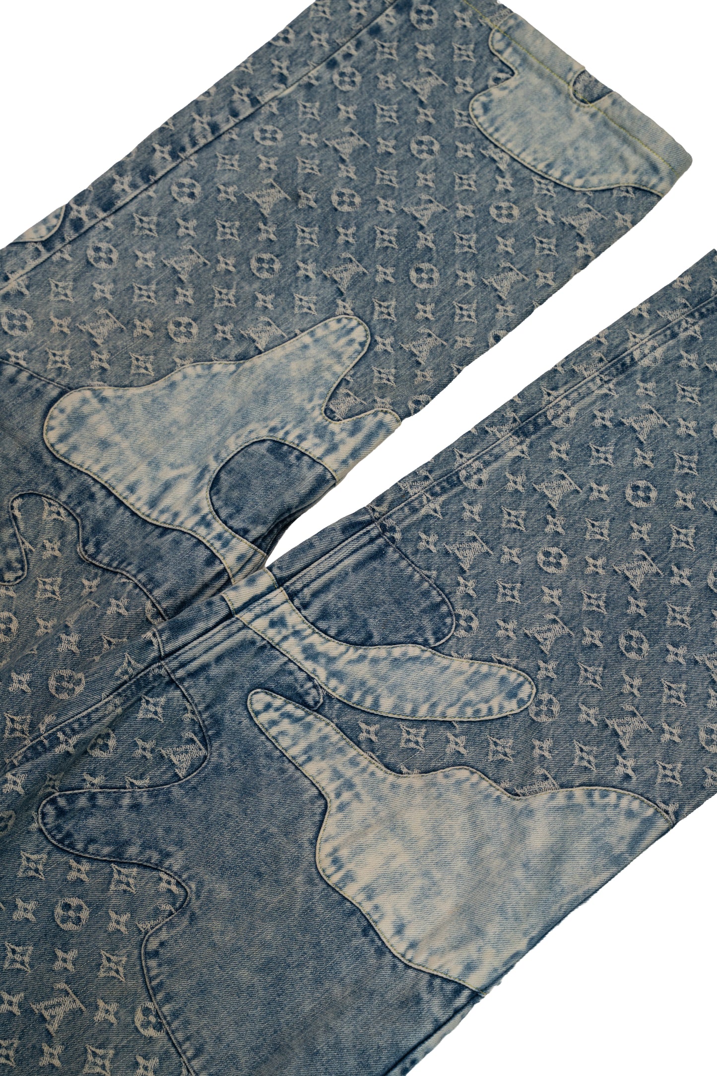Nigo Monogram Patchwork Jeans