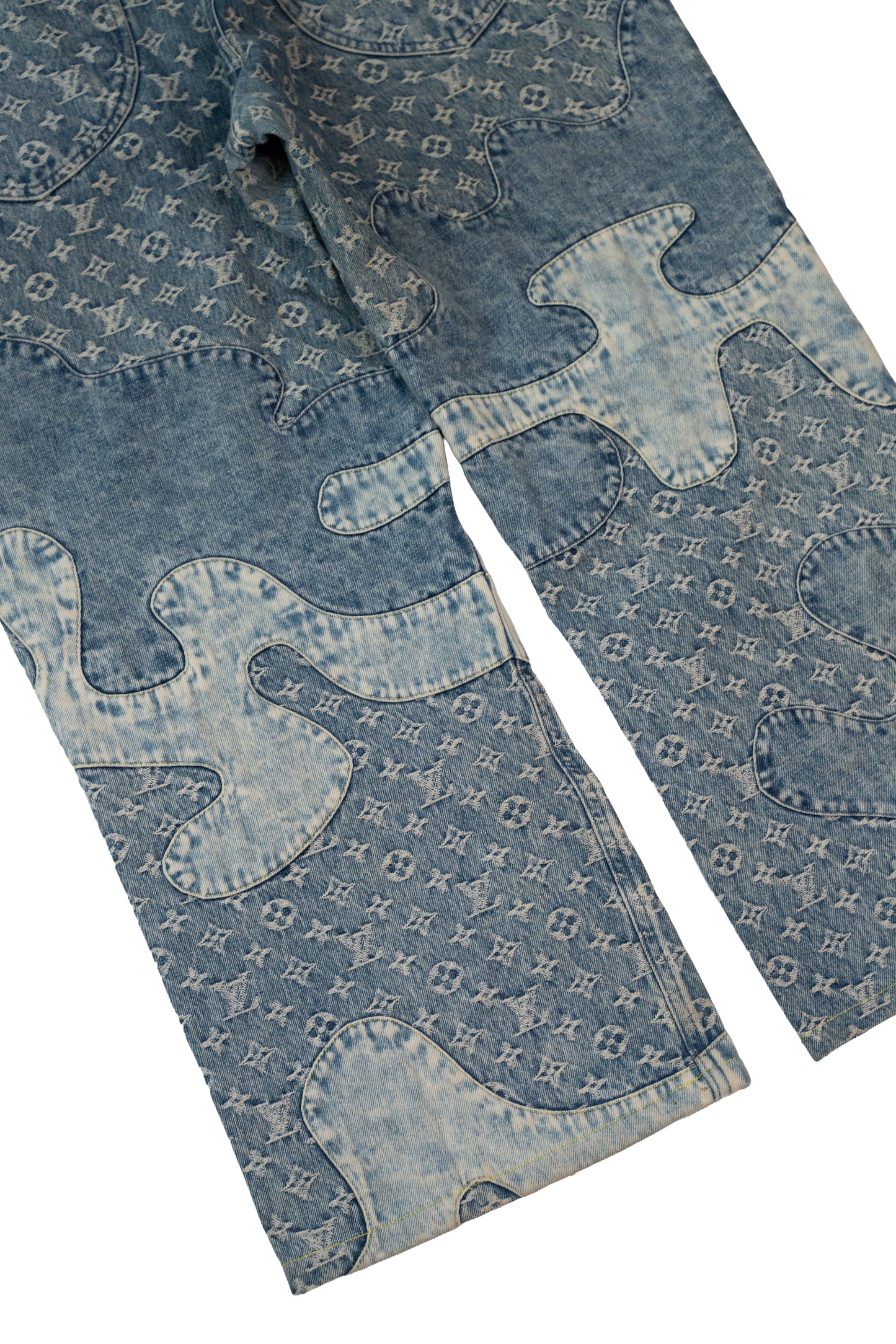 Nigo Monogram Patchwork Jeans