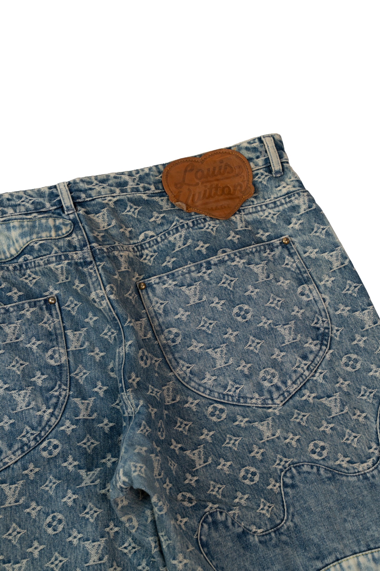 Nigo Monogram Patchwork Jeans