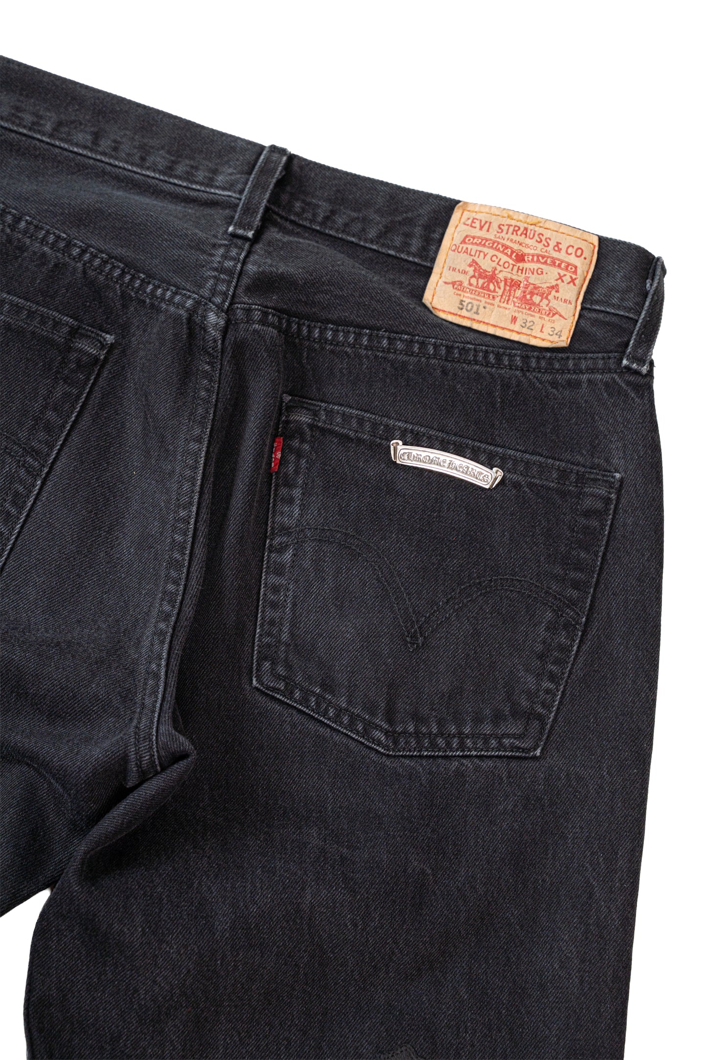 Black Wash Black Cross Patch 517 Levi's