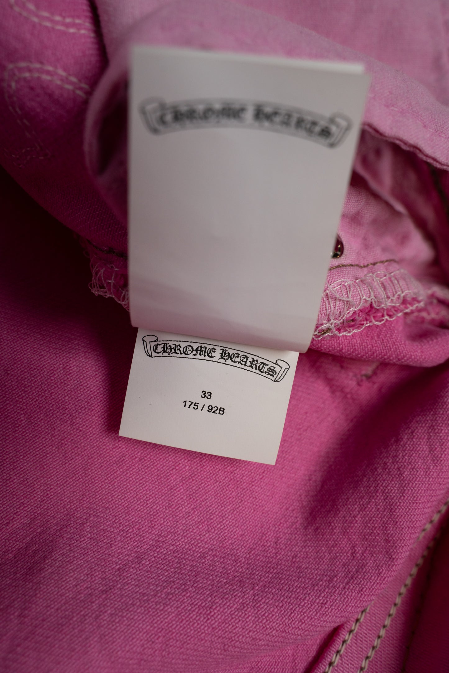 Pink Sex Records Levi's 501 Cross Patch Jeans