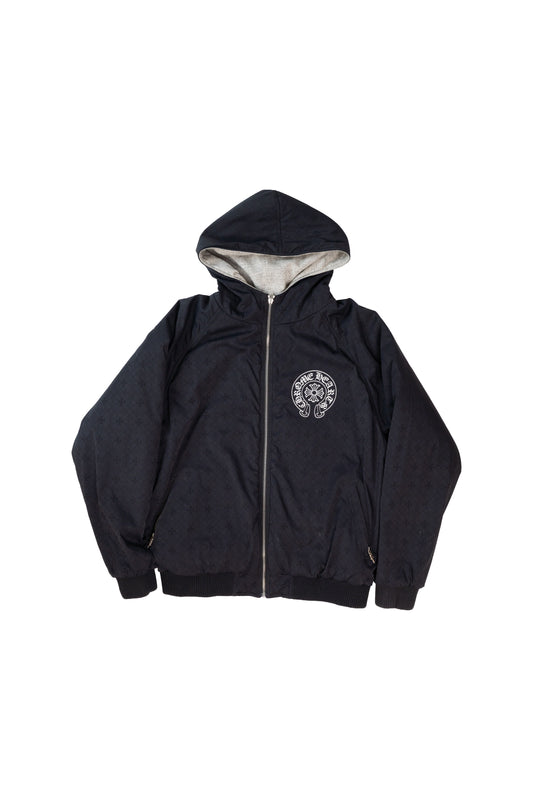 Reversible Hooded Bomber Jacket