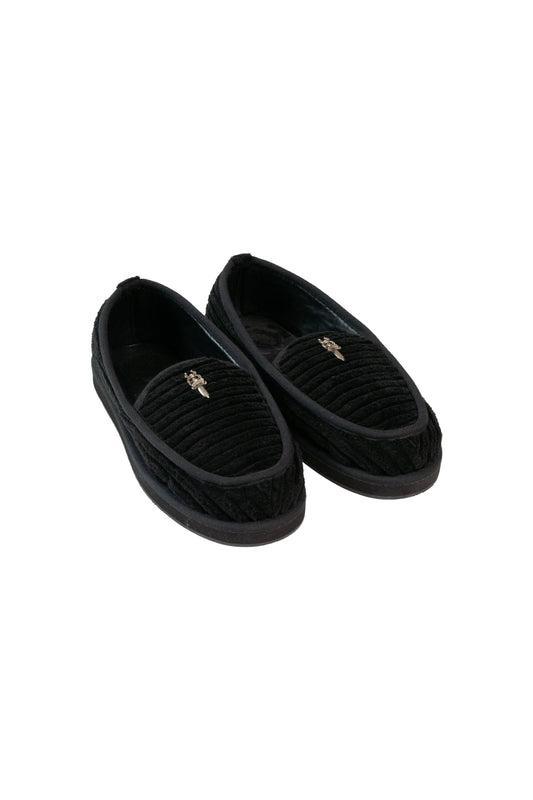 Dagger Embellished Heavy Cord House Loafers