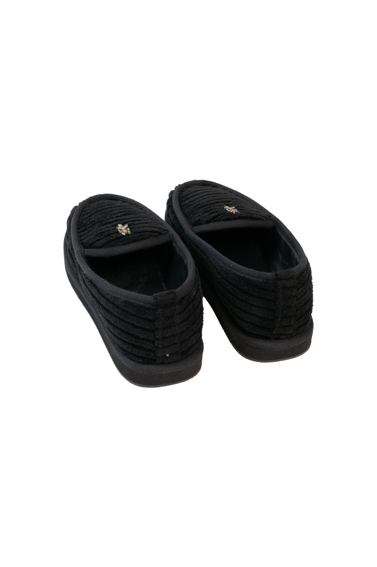 Dagger Embellished Heavy Cord House Loafers