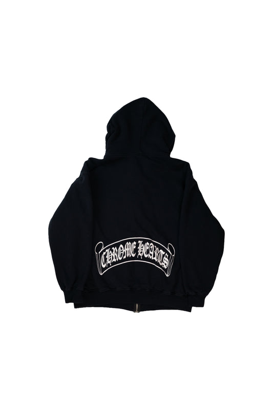 Vintage Thermal Scroll Zip Up