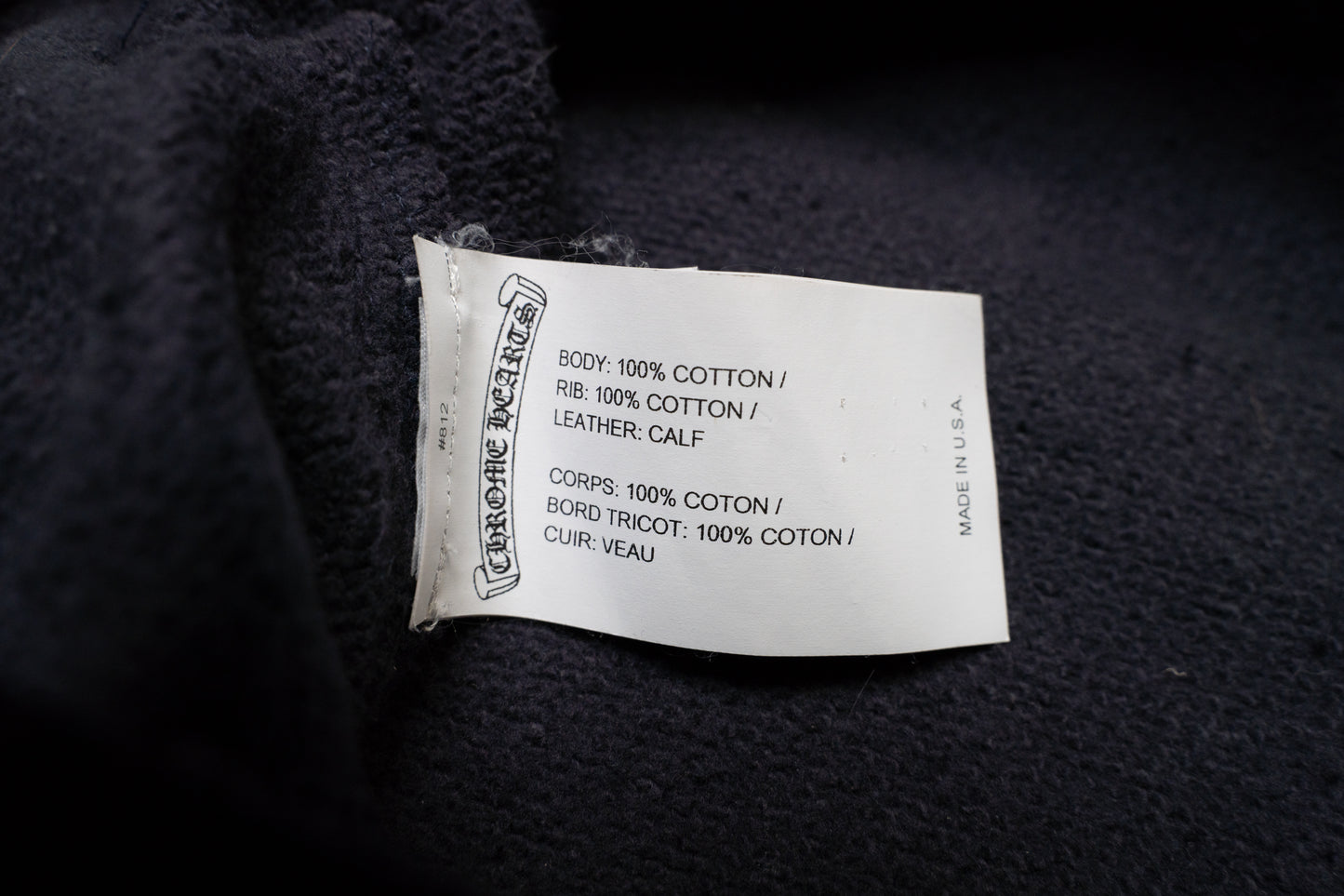 Navy & Red Triple Cross Patch Paper Jam Sweatpants