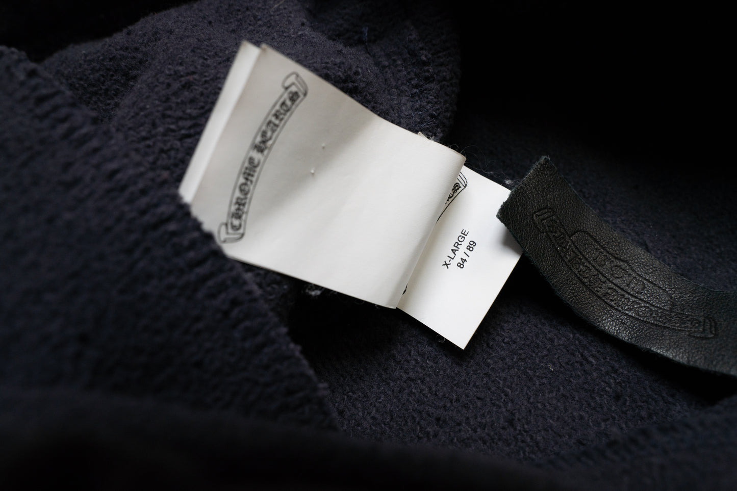 Navy & Red Triple Cross Patch Paper Jam Sweatpants