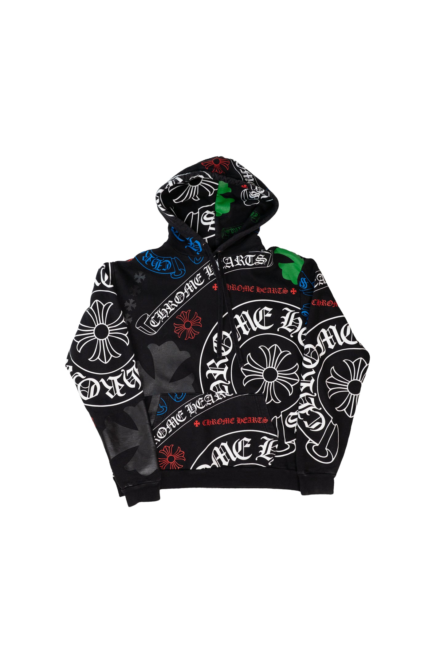 Stencil Hoodie 'Black/Multicolor'
