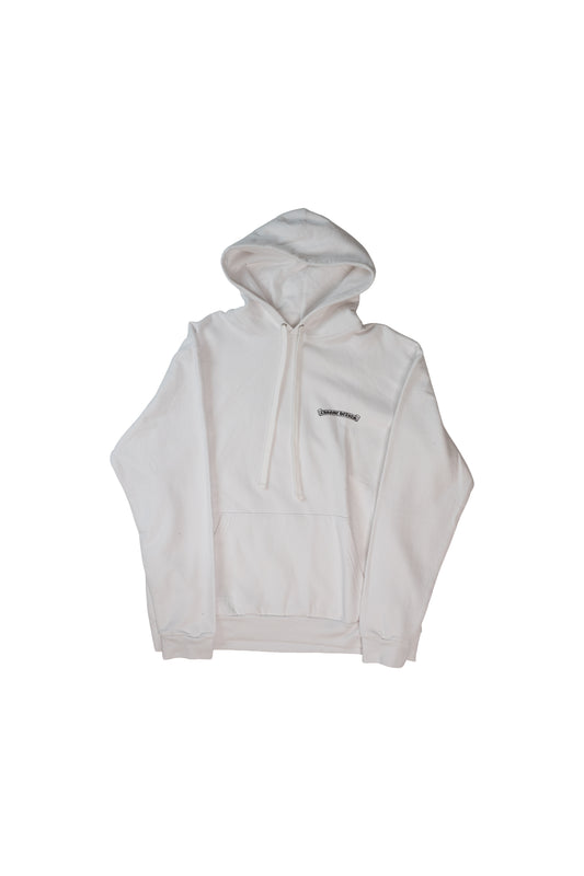 St Barth Exclusive White Anchor Cross Hoodie