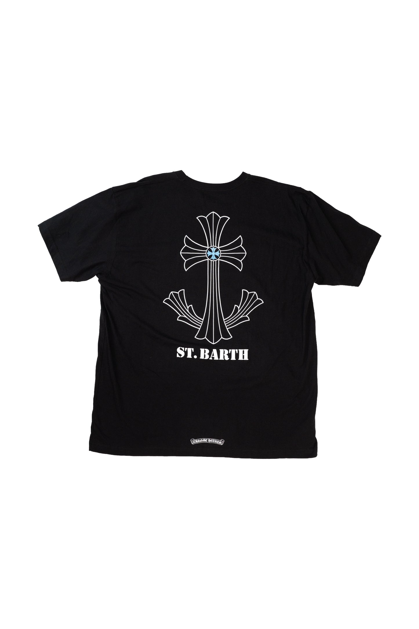 St Barth Exclusive Black Anchor Cross Shirt