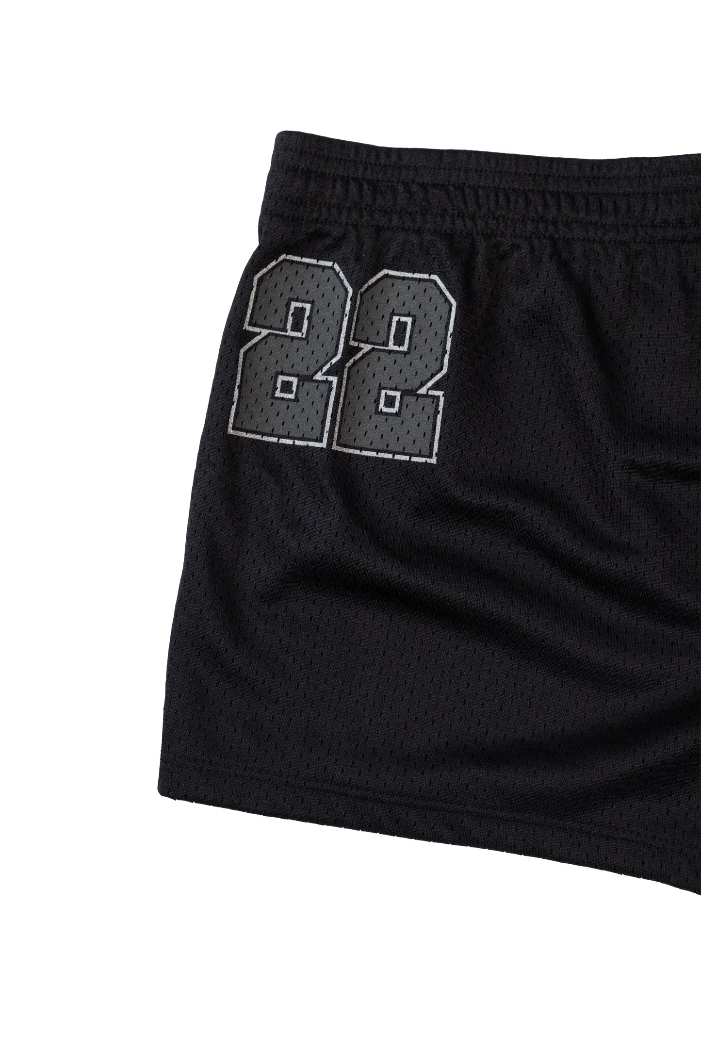 Women's Mesh Varsity Booty Shorts