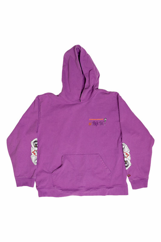Matty Boy I Want More Not Less Hoodie Purple